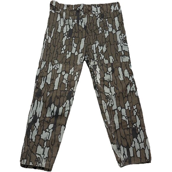 Vintage Columbia Pants Mens Large Trebark Camo GORE-TEX Hunting Made in USA 90s - Picture 8 of 16